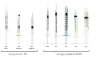 Jeringas y agujas compatibles